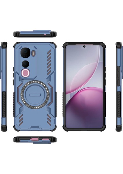Vivo Y400 Pro Magsafe Kılıf, Manyetik Düşmeye Dayanıklı Telefon Kılıfı Kapağı Vivo Y400 Pro (Yurt Dışından) modelleri