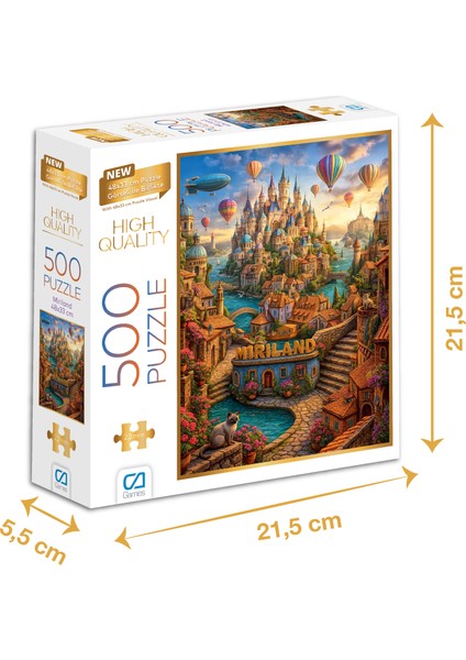 Miriland - 500 Parçalı Puzzle