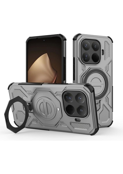 Xiaomi 15T Pro Manyetik Telefon Kılıfı, Askeri Düşme Korumalı Magsafe Telefon Kılıfı Kapağı Xiaomi 15T Pro (Yurt Dışından)
