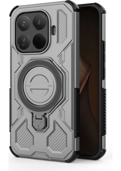 Xiaomi 15T Pro Manyetik Telefon Kılıfı, Askeri Düşme Korumalı Magsafe Telefon Kılıfı Kapağı Xiaomi 15T Pro (Yurt Dışından) modelleri