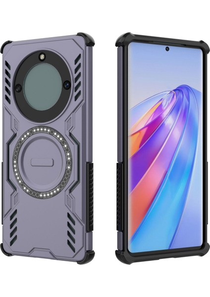 Huawei Honor X40/X9A/MAGIC 5 Lite Magsafe Kılıf, Manyetik Düşmeye Dayanıklı Telefon Kılıfı Kapağı Huawei Honor X40/X9A/MAGIC 5 Lite (Yurt Dışından) modelleri