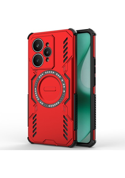 Oppo Realme 15 5g Magsafe Kılıf, Manyetik Düşmeye Dayanıklı Telefon Kılıfı Kapağı Oppo Realme 15 5g (Yurt Dışından)