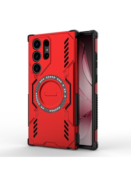 Samsung Galaxy S23 Ultra Magsafe Kılıf, Manyetik Düşmeye Dayanıklı Telefon Kılıfı Kapağı Samsung Galaxy S23 Ultra (Yurt Dışından)