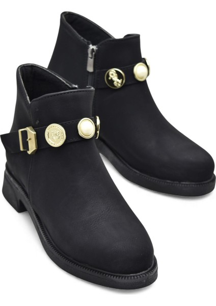 4569 Kadın Bot Ayakkabı Kaymaz Taban Fermuarlı Günlük Kadın Bot fiyatları