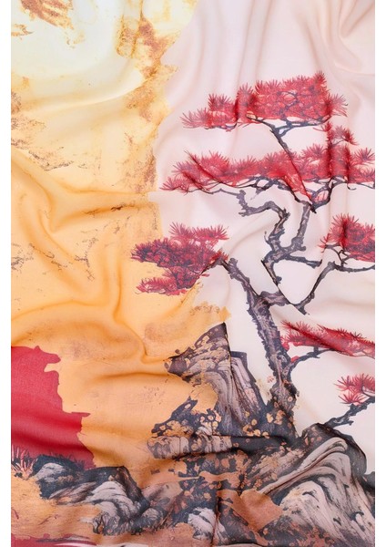 Uzak Doğu Temalı Fular fiyatları