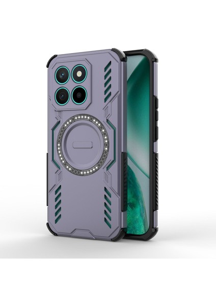 Huawei Honor X8C 4g Magsafe Kılıf, Manyetik Düşmeye Dayanıklı Telefon Kılıfı Kapağı Huawei Honor X8C 4g (Yurt Dışından)