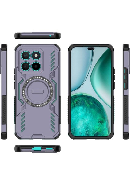 Huawei Honor X8C 4g Magsafe Kılıf, Manyetik Düşmeye Dayanıklı Telefon Kılıfı Kapağı Huawei Honor X8C 4g (Yurt Dışından) fırsatları