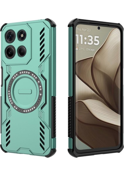 Motorola Moto G15 Magsafe Kılıf, Manyetik Düşmeye Dayanıklı Telefon Kılıfı Kapağı Motorola Moto G15 (Yurt Dışından) fiyatları