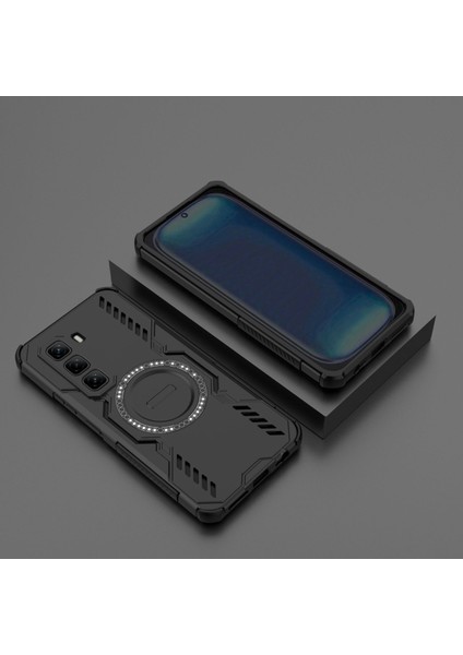 Infinix Hot 50 Pro 4g Magsafe Kılıf, Manyetik Düşmeye Dayanıklı Telefon Kılıfı Kapağı Infinix Hot 50 Pro 4g (Yurt Dışından)