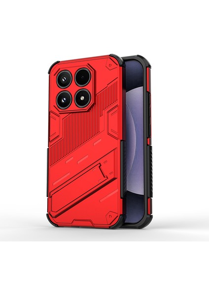 Xiaomi 17 Ayaklı Kılıf, Askeri Sınıf Darbeye Dayanıklı Ultra Ince Slim Fit Sert Kapak Xiaomi 17 (Yurt Dışından)