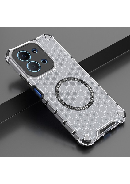 Xiaomi Redmi 15C 5g/4g (171.6*79.5*8MM) Manyetik Telefon Kılıfı, Şeffaf Darbeye Dayanıklı Telefon Kılıfı Kapağı Xiaomi Redmi 15C 5g/4g (171.6*79.5*8MM) (Yurt Dışından) modelleri