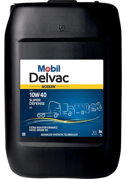 157342 - M-Delvac M 10W40 Sup Def V1 Paıl 20L - Mobıl 1
