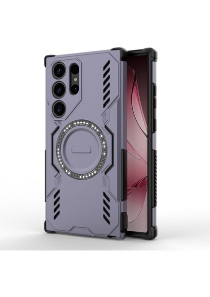 Samsung Galaxy S21 Ultra Magsafe Kılıf, Manyetik Düşmeye Dayanıklı Telefon Kılıfı Kapağı Samsung Galaxy S21 Ultra (Yurt Dışından)