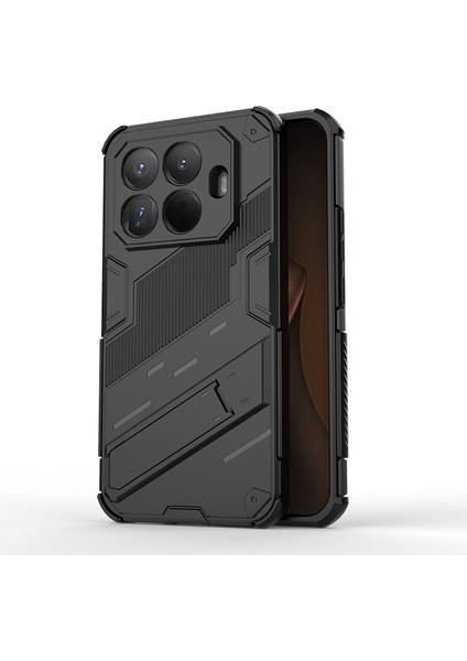 Xiaomi 15T Pro Ayaklı Kılıf, Askeri Sınıf Darbeye Dayanıklı Ultra Ince Slim Fit Sert Kapak Xiaomi 15T Pro (Yurt Dışından)