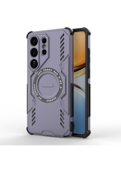 Samsung Galaxy S26 Edge Magsafe Kılıf, Manyetik Düşmeye Dayanıklı Telefon Kılıfı Kapağı Samsung Galaxy S26 Edge (Yurt Dışından)