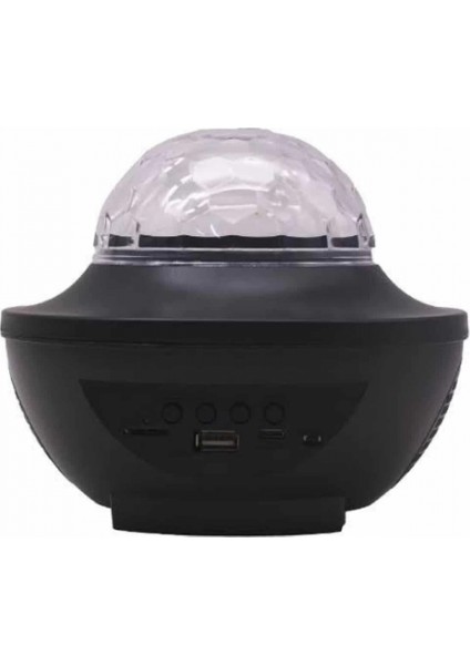 Masa ve Gece Lambası Renkli Projektör Işıklı Disko Topu Bluetooth Hoparlör indirimleri
