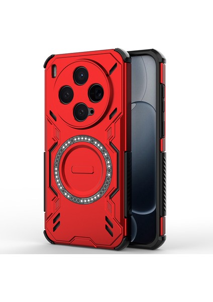 Vivo X300 Magsafe Kılıf, Manyetik Düşmeye Dayanıklı Telefon Kılıfı Kapağı Vivo X300 (Yurt Dışından)