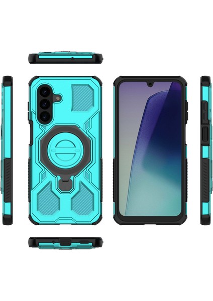 Samsung Galaxy A17 Manyetik Telefon Kılıfı, Askeri Düşme Korumalı Magsafe Telefon Kılıfı Kapağı Samsung Galaxy A17 (Yurt Dışından) modelleri