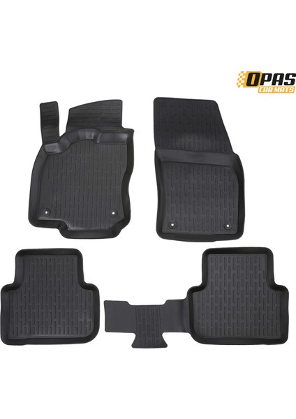 Volkswagen T-Roc 2019 Sonrası 3D Havuzlu Oto Paspas