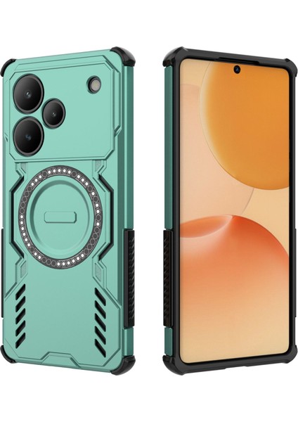 Oppo Realme P4 Pro Magsafe Kılıf, Manyetik Düşmeye Dayanıklı Telefon Kılıfı Kapağı Oppo Realme P4 Pro (Yurt Dışından) modelleri