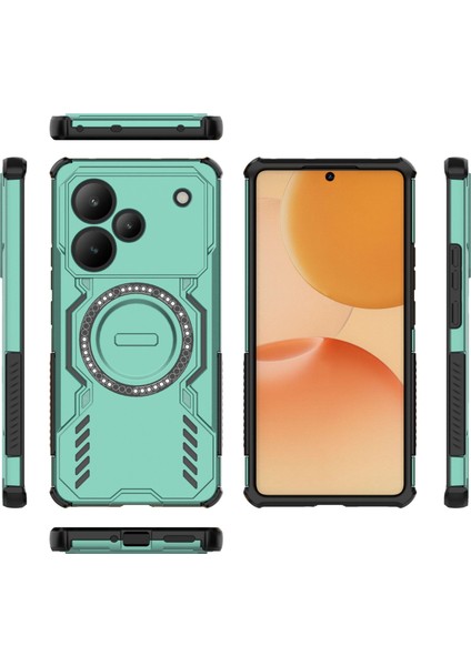 Oppo Realme P4 Pro Magsafe Kılıf, Manyetik Düşmeye Dayanıklı Telefon Kılıfı Kapağı Oppo Realme P4 Pro (Yurt Dışından) fırsatları