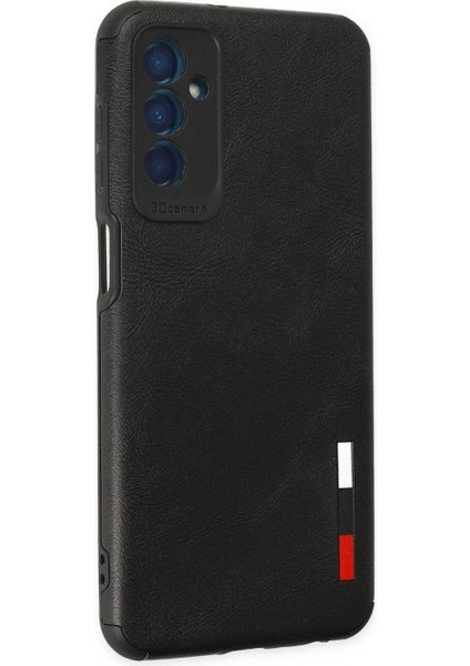 Samsung Galaxy M13 Kılıf Loop Deri Silikon - Siyah modelleri