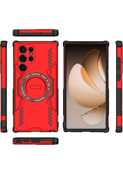 Samsung Galaxy S22 Ultra Magsafe Kılıf, Manyetik Düşmeye Dayanıklı Telefon Kılıfı Kapağı Samsung Galaxy S22 Ultra (Yurt Dışından) fiyatları