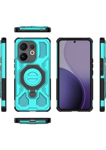 Vivo V60 Manyetik Telefon Kılıfı, Askeri Düşme Korumalı Magsafe Telefon Kılıfı Kapağı Vivo V60 (Yurt Dışından) modelleri