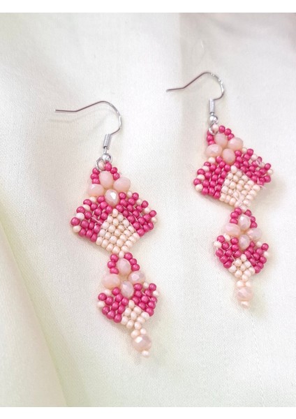 Kum Boncuk Oya El Yapımı Küpe fiyatları