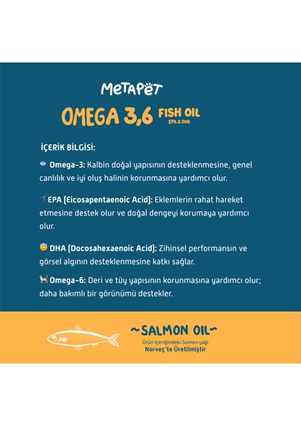 Köpekler Için Balık Yağı, Premium Norveç Somonu Yağı, Omega 3 ve 6, Yüksek Epa-Dha fırsatları