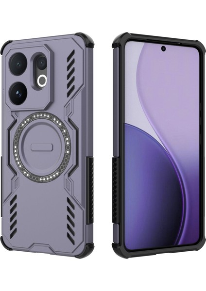 Motorola Moto G86 Power Magsafe Kılıf, Manyetik Düşmeye Dayanıklı Telefon Kılıfı Kapağı Motorola Moto G86 Power (Yurt Dışından)