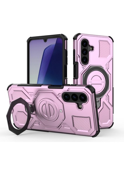 Samsung Galaxy A17 Manyetik Telefon Kılıfı, Askeri Düşme Korumalı Magsafe Telefon Kılıfı Kapağı Samsung Galaxy A17 (Yurt Dışından)