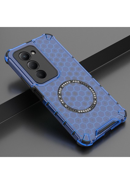 Xiaomi Redmi 15 5g/4g (171.1*82.1*8.2MM) Manyetik Telefon Kılıfı, Şeffaf Darbeye Dayanıklı Telefon Kılıfı Kapağı Xiaomi Redmi 15 5g/4g (171.1*82.1*8.2MM) (Yurt Dışından)