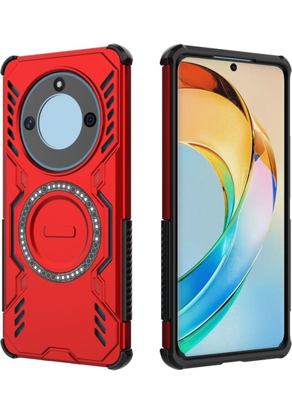 Huawei Honor X50/X9B/MAGIC 6 Lite Magsafe Kılıf, Manyetik Düşmeye Dayanıklı Telefon Kılıfı Kapağı Huawei Honor X50/X9B/MAGIC 6 Lite (Yurt Dışından) fiyatları