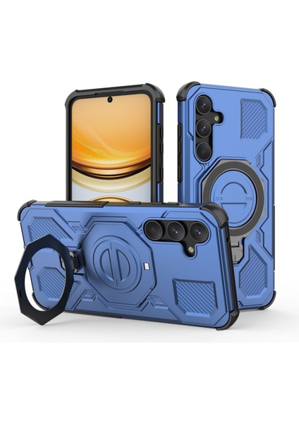 Samsung Galaxy A55 Manyetik Telefon Kılıfı, Askeri Düşme Korumalı Magsafe Telefon Kılıfı Kapağı Samsung Galaxy A55 (Yurt Dışından)