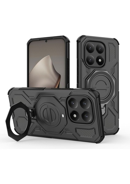 Xiaomi Redmi 15C 5g/4g (171.6*79.5*8MM) Manyetik Telefon Kılıfı, Askeri Düşme Korumalı Magsafe Telefon Kılıfı Kapağı Xiaomi Redmi 15C 5g/4g (171.6*79.5*8MM) (Yurt Dışından)