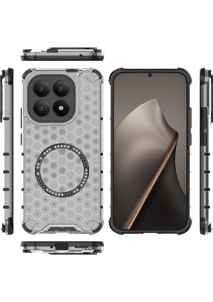 Xiaomi 15T Manyetik Telefon Kılıfı, Şeffaf Darbeye Dayanıklı Telefon Kılıfı Kapağı Xiaomi 15T (Yurt Dışından) fiyatları