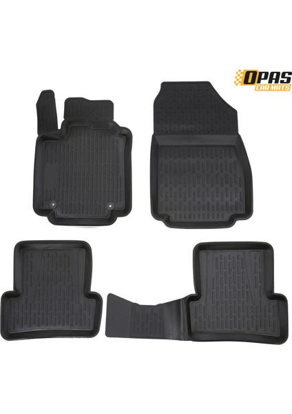 Renault Clio 4 2013-2019 3D Havuzlu Oto Paspas