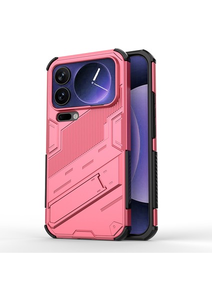 Xiaomi 17 Pro Max Ayaklı Kılıf, Askeri Sınıf Darbeye Dayanıklı Ultra Ince Slim Fit Sert Kapak Xiaomi 17 Pro Max (Yurt Dışından)