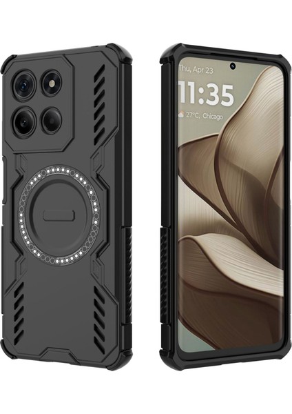 Motorola Moto G15 Magsafe Kılıf, Manyetik Düşmeye Dayanıklı Telefon Kılıfı Kapağı Motorola Moto G15 (Yurt Dışından) fırsatları