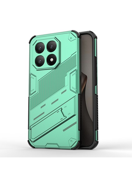 Xiaomi 15T Ayaklı Kılıf, Askeri Sınıf Darbeye Dayanıklı Ultra Ince Slim Fit Sert Kapak Xiaomi 15T (Yurt Dışından)