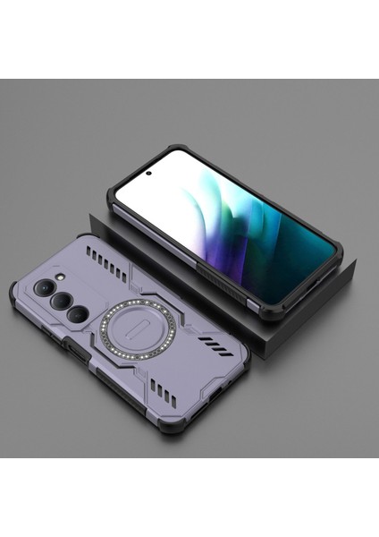 Xiaomi Redmi 15 5g/4g (171.1*82.1*8.2MM) Magsafe Kılıf, Manyetik Düşmeye Dayanıklı Telefon Kılıfı Kapağı Xiaomi Redmi 15 5g/4g (171.1*82.1*8.2MM) (Yurt Dışından)