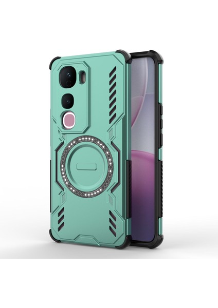 Vivo Y400 Pro Magsafe Kılıf, Manyetik Düşmeye Dayanıklı Telefon Kılıfı Kapağı Vivo Y400 Pro (Yurt Dışından)