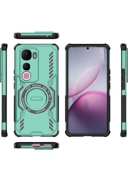 Vivo Y400 Pro Magsafe Kılıf, Manyetik Düşmeye Dayanıklı Telefon Kılıfı Kapağı Vivo Y400 Pro (Yurt Dışından) fırsatları