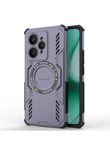 Oppo Realme 15 5g Magsafe Kılıf, Manyetik Düşmeye Dayanıklı Telefon Kılıfı Kapağı Oppo Realme 15 5g (Yurt Dışından)