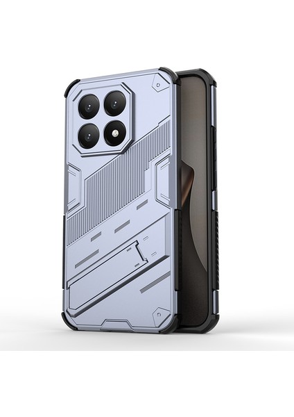 Xiaomi 15T Ayaklı Kılıf, Askeri Sınıf Darbeye Dayanıklı Ultra Ince Slim Fit Sert Kapak Xiaomi 15T (Yurt Dışından)