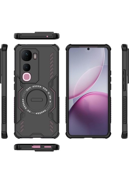 Vivo Y400 Pro Magsafe Kılıf, Manyetik Düşmeye Dayanıklı Telefon Kılıfı Kapağı Vivo Y400 Pro (Yurt Dışından) fırsatları