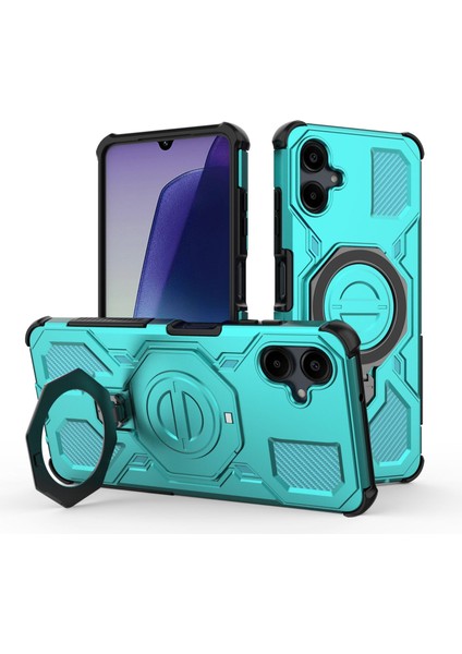 Samsung Galaxy A06 4g Manyetik Telefon Kılıfı, Askeri Düşme Korumalı Magsafe Telefon Kılıfı Kapağı Samsung Galaxy A06 4g (Yurt Dışından)