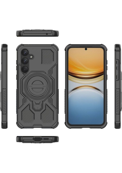 Samsung Galaxy A55 Manyetik Telefon Kılıfı, Askeri Düşme Korumalı Magsafe Telefon Kılıfı Kapağı Samsung Galaxy A55 (Yurt Dışından) fiyatları