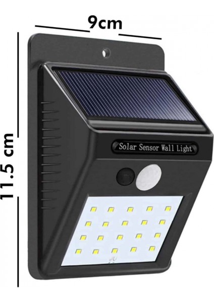 Bahçe Aydınlatması Güneş Enerjili LED Işık Lamba Sensörlü Dekoratif indirimleri